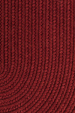 Rhody Rug Wool Solids S121 Barn Red Area Rug Detail