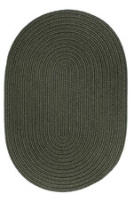 Rhody Rug Wool Solids S129 Dk. Sage Oval Area Rug Rhody Rug Wool Solids S129 Dk. Sage Oval Area Rug