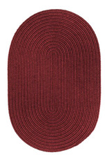 Rhody Rug Wool Solids S157 Red Wine Oval Area Rug Rhody Rug Wool Solids S157 Red Wine Oval Area Rug