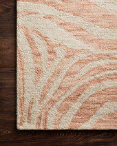Loloi Masai MAS-01 Blush/Ivory Area Rug Corner Loloi Masai MAS-01 Blush/Ivory Area Rug Corner