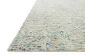 Loloi Peregrine PER-05 Aqua Area Rug Angle Loloi Peregrine PER-05 Aqua Area Rug Angle