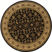 Ariana 271D Black Round Area Rug by Oriental Weavers Ariana 271D Black Round Area Rug by Oriental Weavers