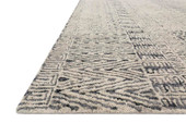 Loloi Peregrine PER-06 Charcoal Area Rug Angle Loloi Peregrine PER-06 Charcoal Area Rug Angle