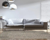 Loloi Peregrine PER-06 Charcoal Area Rug Room Scene Loloi Peregrine PER-06 Charcoal Area Rug Room Scene