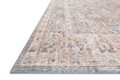 Loloi II Skye SKY-01 Grey/Apricot Area Rug Angle Loloi II Skye SKY-01 Grey/Apricot Area Rug Angle