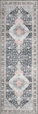Loloi II Skye SKY-02 Charcoal/Multi Runner Area Rug Loloi II Skye SKY-02 Charcoal/Multi Runner Area Rug