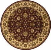 Ariana 623V Red Round Area Rug by Oriental Weavers