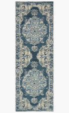 Loloi Mika MIK-01 Dk. Blue/Dk. Blue Runner Area Rug Loloi Mika MIK-01 Dk. Blue/Dk. Blue Runner Area Rug