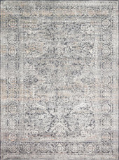 Loloi II Lucia LUC-03 Steel/Ivory Area Rug Loloi II Lucia LUC-03 Steel/Ivory Area Rug