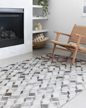 Loloi II Maddox MAD-02 Grey/Mocha Area Rug Room Scene Loloi II Maddox MAD-02 Grey/Mocha Area Rug Room Scene