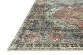 Loloi II Skye SKY-06 Apricot/Mist Area Rug Angle Loloi II Skye SKY-06 Apricot/Mist Area Rug Angle