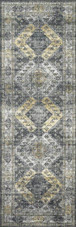 Loloi II Skye SKY-09 Graphite/Silver Runner Area Rug Loloi II Skye SKY-09 Graphite/Silver Runner Area Rug