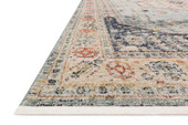 Graham GRA-03 Blue/Antique Ivory Area Rug - Magnolia Home by Joanna Gaines Corner Graham GRA-03 Blue/Antique Ivory Area Rug - Magnolia Home by Joanna Gaines Corner
