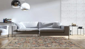 Graham GRA-05 Blue/Multi Area Rug - Magnolia Home by Joanna Gaines Room Scene Graham GRA-05 Blue/Multi Area Rug - Magnolia Home by Joanna Gaines Room Scene