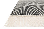 Newton NET-01 Charcoal/Ivory Area Rug - Magnolia Home by Joanna Gaines Corner Newton NET-01 Charcoal/Ivory Area Rug - Magnolia Home by Joanna Gaines Corner
