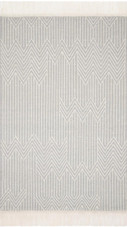Newton NET-02 Lt. Grey/Ivory Area Rug - Magnolia Home by Joanna Gaines Newton NET-02 Lt. Grey/Ivory Area Rug - Magnolia Home by Joanna Gaines