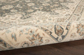 Nourison Living Treasures LI15 Grey/Ivory Area Rug Texture Nourison Living Treasures LI15 Grey/Ivory Area Rug Texture