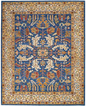 Nourison Majestic MST02 Denim Blue Area Rug Nourison Majestic MST02 Denim Blue Area Rug