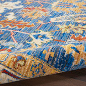 Nourison Majestic MST02 Denim Blue Area Rug Texture Nourison Majestic MST02 Denim Blue Area Rug Texture