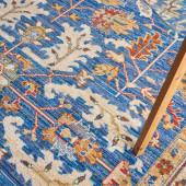Nourison Majestic MST02 Denim Blue Area Rug Detail Nourison Majestic MST02 Denim Blue Area Rug Detail