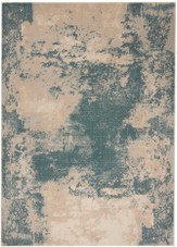 Nourison Maxell MAE13 Ivory/Teal Area Rug Nourison Maxell MAE13 Ivory/Teal Area Rug