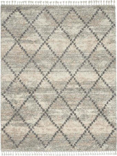 Nourison Oslo Shag OSL01 Ivory/Grey Area Rug Nourison Oslo Shag OSL01 Ivory/Grey Area Rug