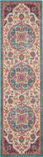 Nourison Passion PSN22 Ivory/Multi Area Rug Runner