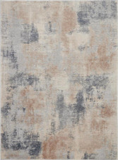 Nourison Rustic Textures RUS02 Blue/Ivory Area Rug - Carpetmart.com -  Carpet & Tile Mart
