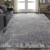 Nourison Rustic Textures RUS06 Grey/Beige Area Rug Room Scene Nourison Rustic Textures RUS06 Grey/Beige Area Rug Room Scene
