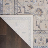 Nourison Silky Textures SLY08 Ivory/Grey Area Rug Backing Nourison Silky Textures SLY08 Ivory/Grey Area Rug Backing