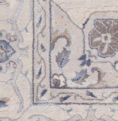 Nourison Silky Textures SLY08 Ivory/Grey Area Rug Swatch Nourison Silky Textures SLY08 Ivory/Grey Area Rug Swatch