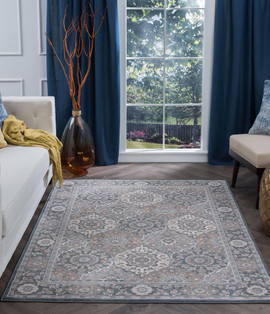 Tayse Soho Shag Benji SOH1101 Gray Area Rug - Carpetmart.com - Carpet Mart