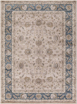 Concord Global Ocean Marrakech Silver Shag Rug 3' 3 x 4' 7