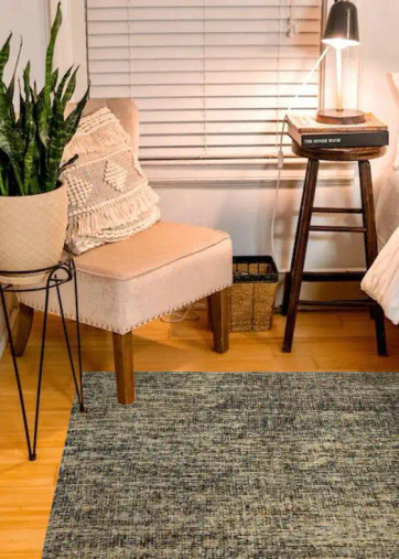 Loloi Harlow HLO-01 Olive/Denim Area Rug - Carpet & Tile Mart