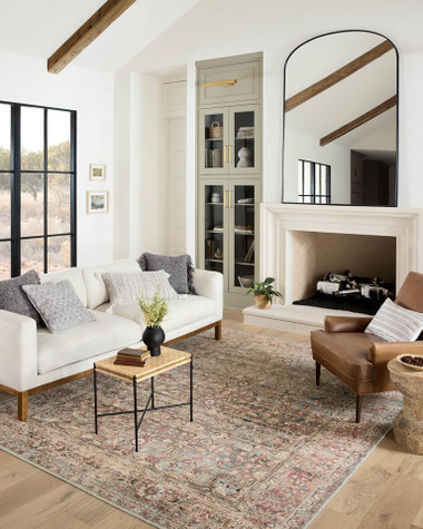 Loloi II Adrian ADR-06 Ocean Clay Area Rug | Carpetmart.com
