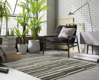 Loloi II Neda NED-06 Natural Slate Area Rug | Carpetmart.com