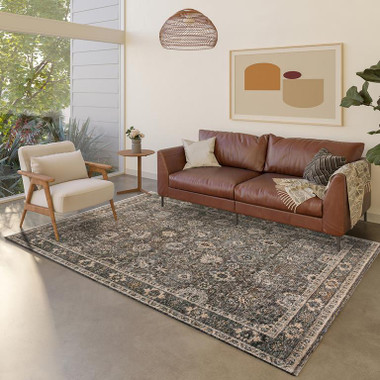 RugRu DIAN RUG 1400×2000mm YA5_Pewter_14__90958.