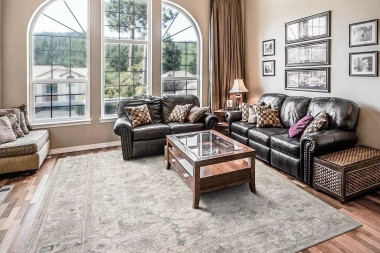 Dynamic Rugs Dharma 12042-180 Ivory Beige Area Rug | Carpetmart