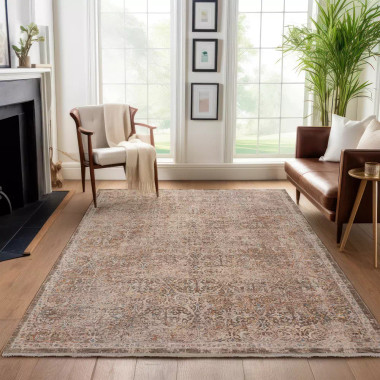 Dalyn Vienna VI7 Chocolate Area Rug | Carpetmart.com - Carpet