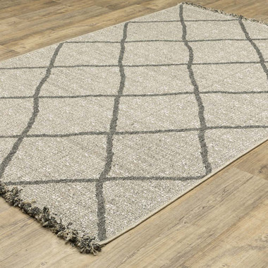 Oriental Weavers Gillian 4926A Beige Black Area Rug | Carpetmart