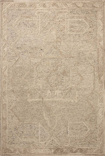 Loloi Mabel MBL-01 Stone Sand Area Rug | Carpertmart.com - Carpet
