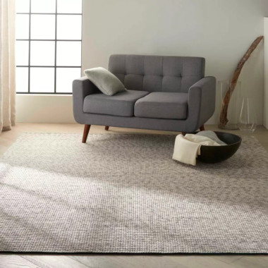 Calvin Klein CK218 Lowland Quadrant Basalt Area Rug - Carpet