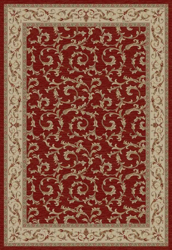 Jewel European 4390 Veronica Red Area Rug by Concord Global Trading