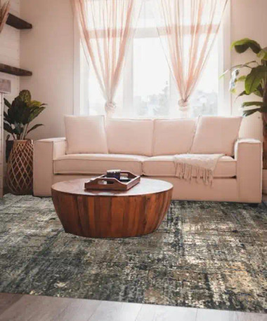 Loloi Cascade CAS-02 Marine/Grey Area Rug - Carpet & Tile Mart