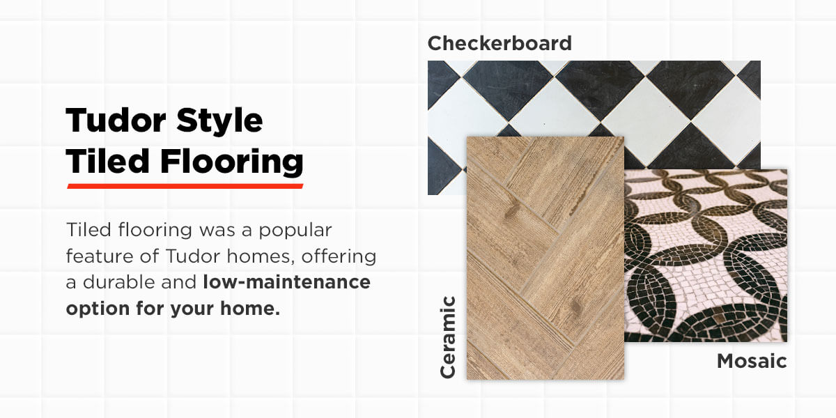 tudor style tiled flooring