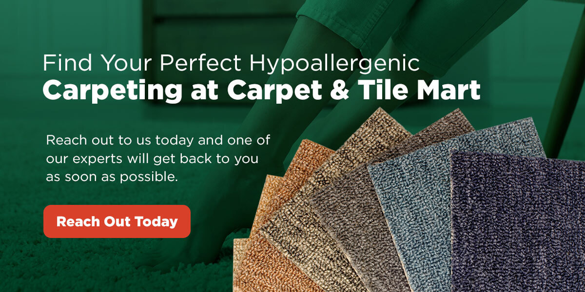 find hypoallergenic carpeting at Carpet & Tile Mart
