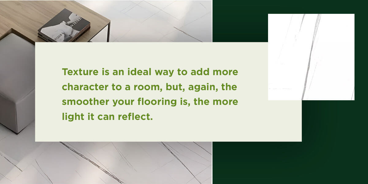 texture adds character to a room