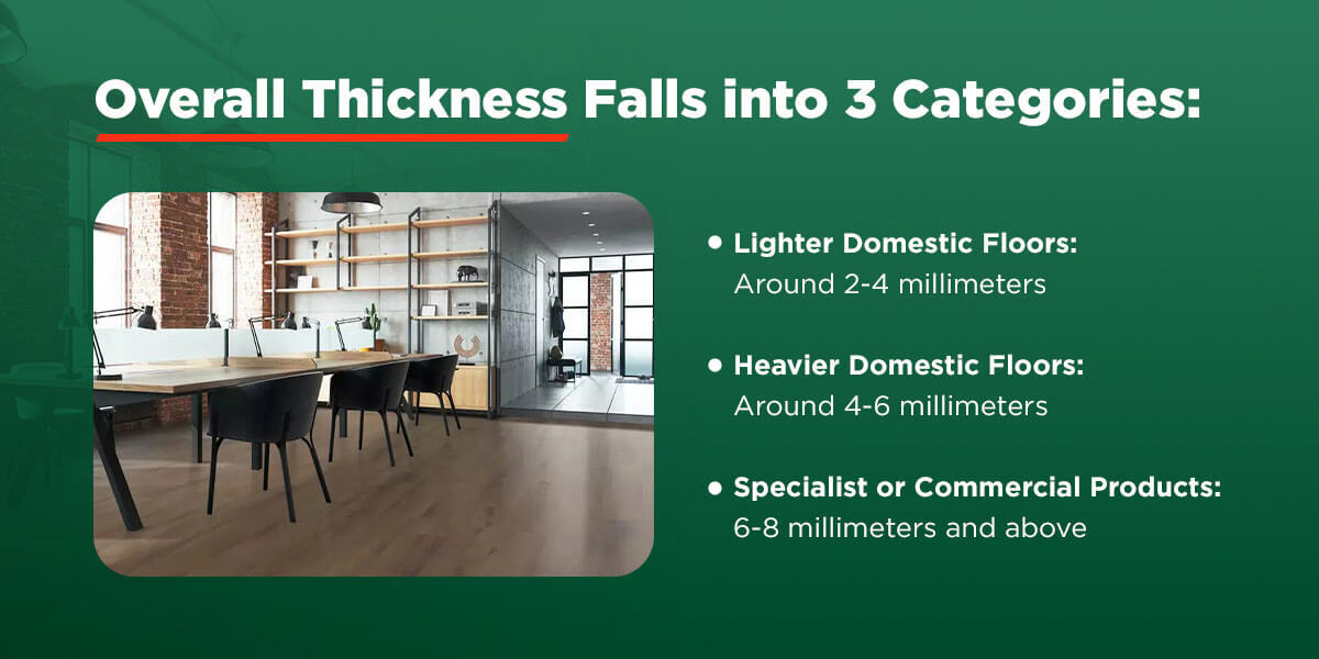 vinyl flooring thickness categories