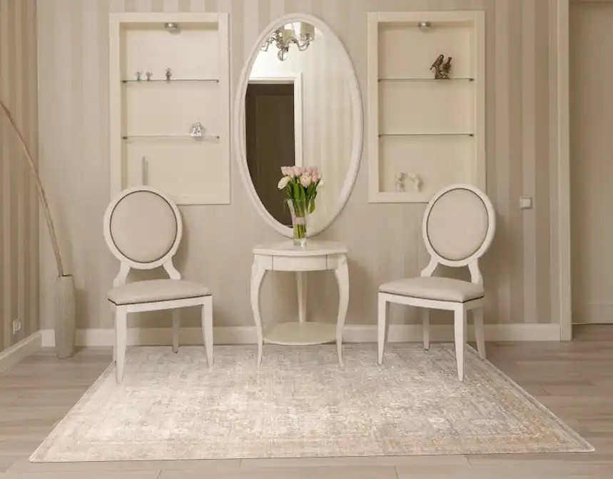 Loloi Gemma GEM-01 Sand/Ivory Area Rug - Carpet & Tile Mart
