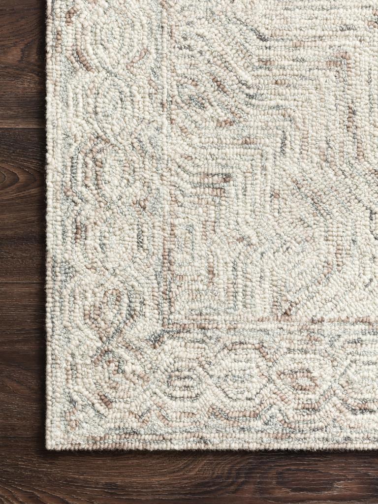 Loloi II Ziva ZV01 Neutral Area Rug Carpet Mart